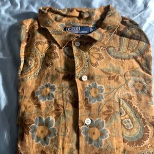 Used polo long sleeve button up